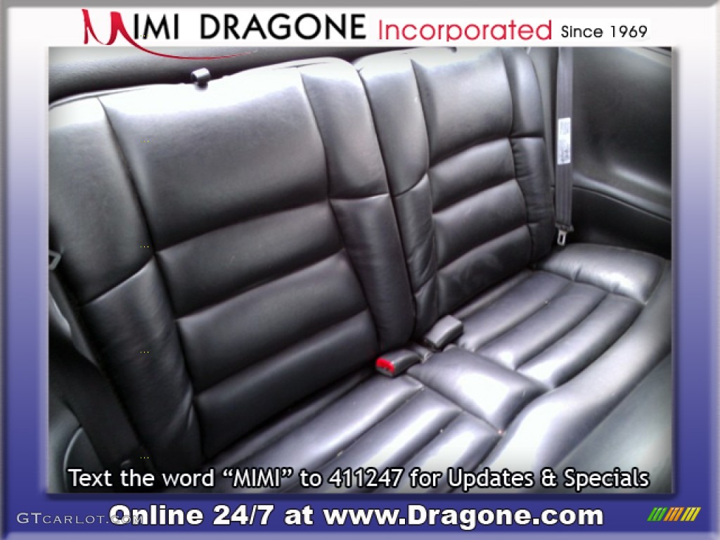 1998 Mustang V6 Coupe - Laser Red / Black photo #8
