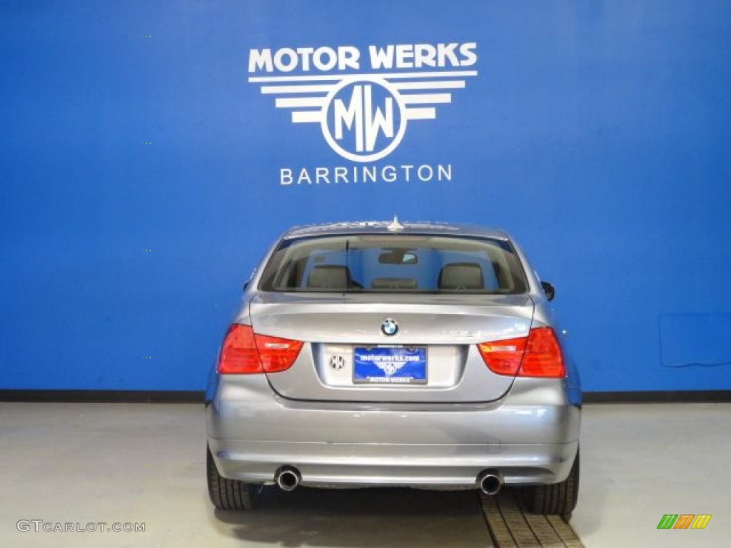 2011 3 Series 335i xDrive Sedan - Space Gray Metallic / Black photo #6