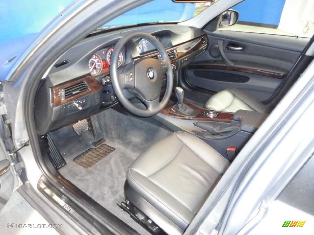 2011 3 Series 335i xDrive Sedan - Space Gray Metallic / Black photo #10