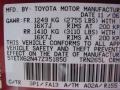 Impulse Red Pearl - Tacoma PreRunner Access Cab Photo No. 15
