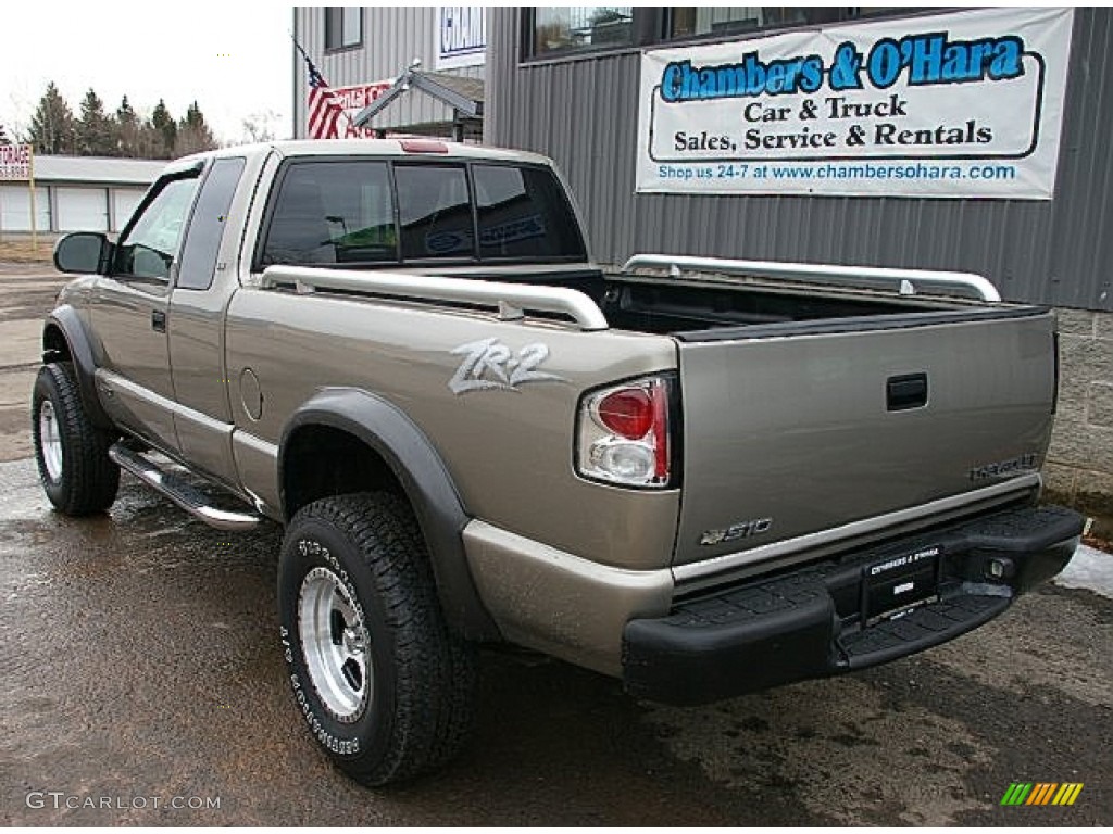 2003 S10 ZR2 Extended Cab 4x4 - Light Pewter Metallic / Graphite photo #4