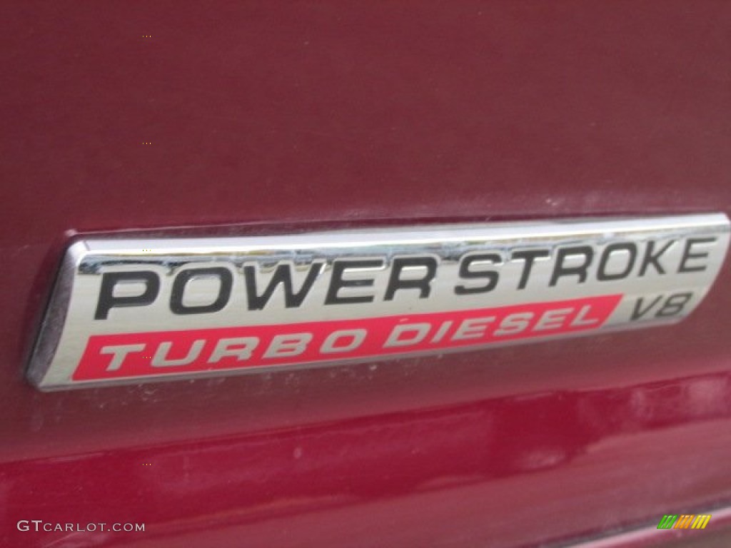 2007 F350 Super Duty Lariat Outlaw Crew Cab 4x4 - Dark Toreador Red Metallic / Medium Flint photo #4
