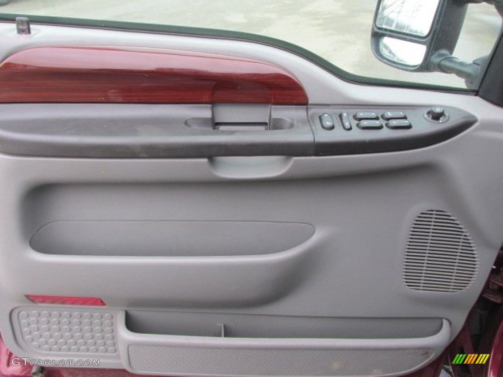 2007 F350 Super Duty Lariat Outlaw Crew Cab 4x4 - Dark Toreador Red Metallic / Medium Flint photo #13