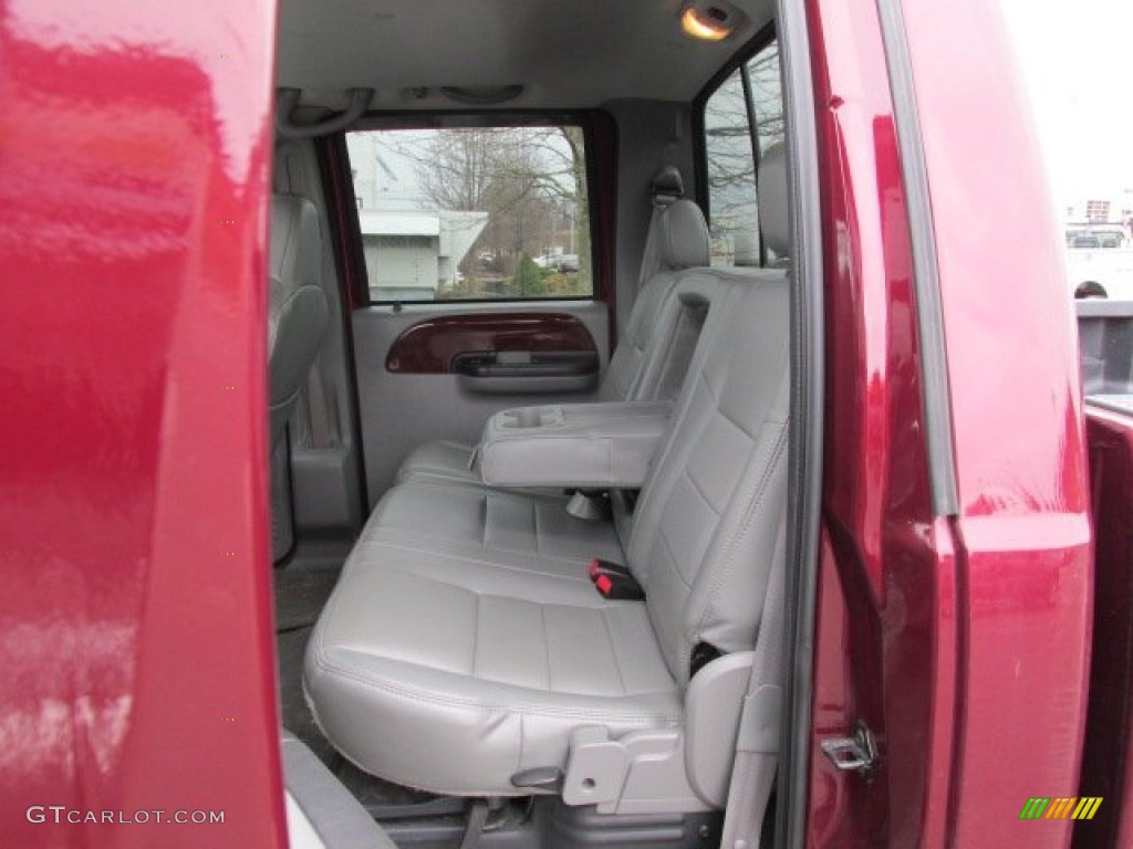 2007 F350 Super Duty Lariat Outlaw Crew Cab 4x4 - Dark Toreador Red Metallic / Medium Flint photo #19