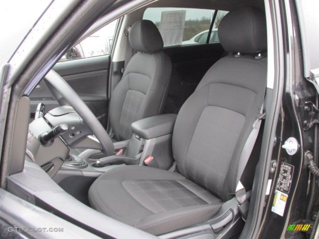 Black Interior 2012 Kia Sportage LX Photo #78309890