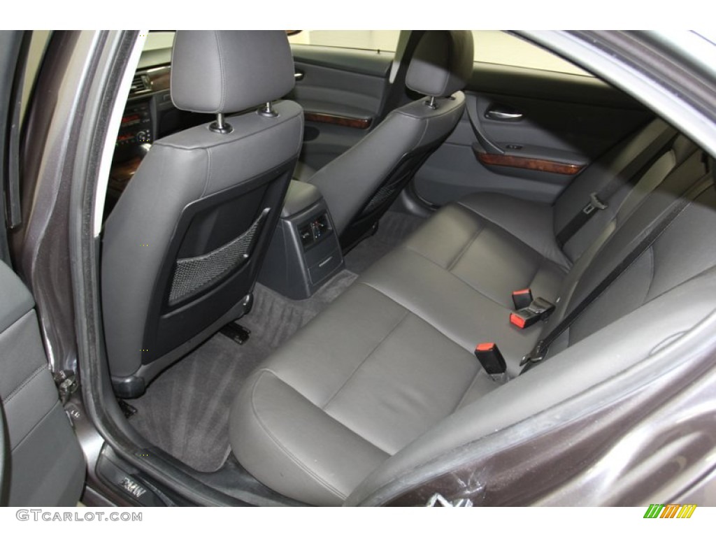 Black Interior 2006 BMW 3 Series 325i Sedan Photo #78309958