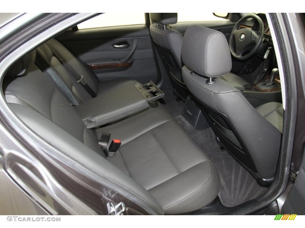 Black Interior 2006 BMW 3 Series 325i Sedan Photo #78310126