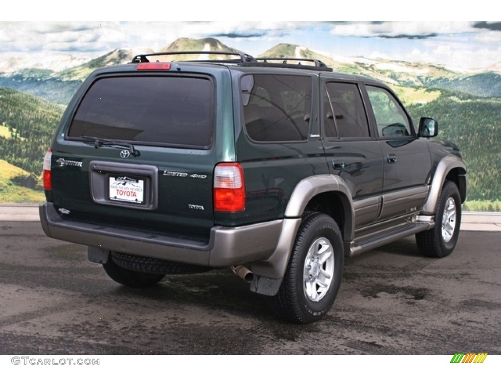 1999 4Runner Limited 4x4 - Imperial Jade Green Mica / Oak photo #3