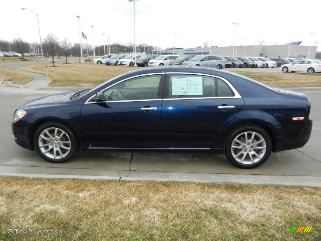 Imperial Blue Metallic 2009 Chevrolet Malibu LTZ Sedan Exterior Photo #78312298