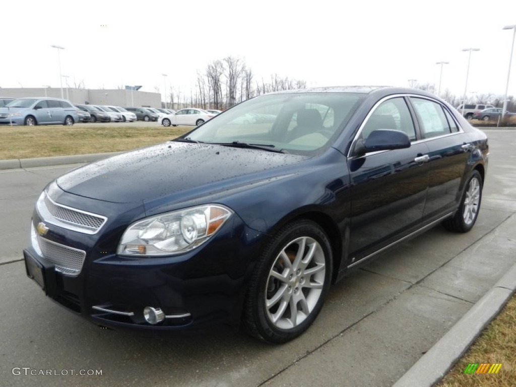 Imperial Blue Metallic 2009 Chevrolet Malibu LTZ Sedan Exterior Photo #78312313