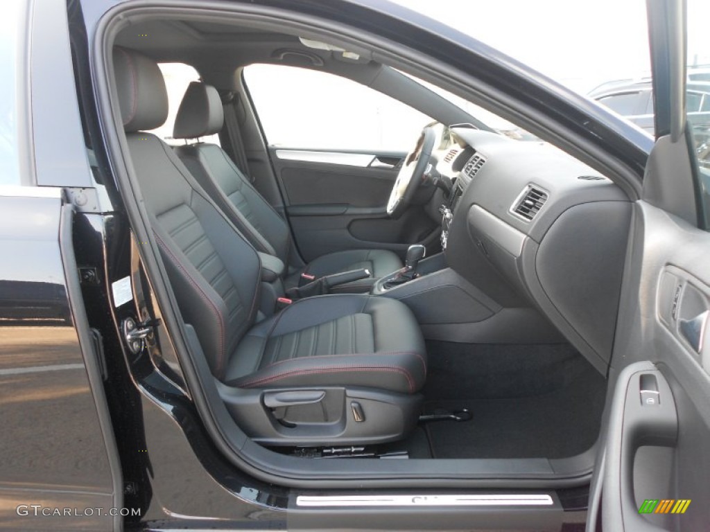 Titan Black Interior 2013 Volkswagen Jetta GLI Autobahn Photo #78313990