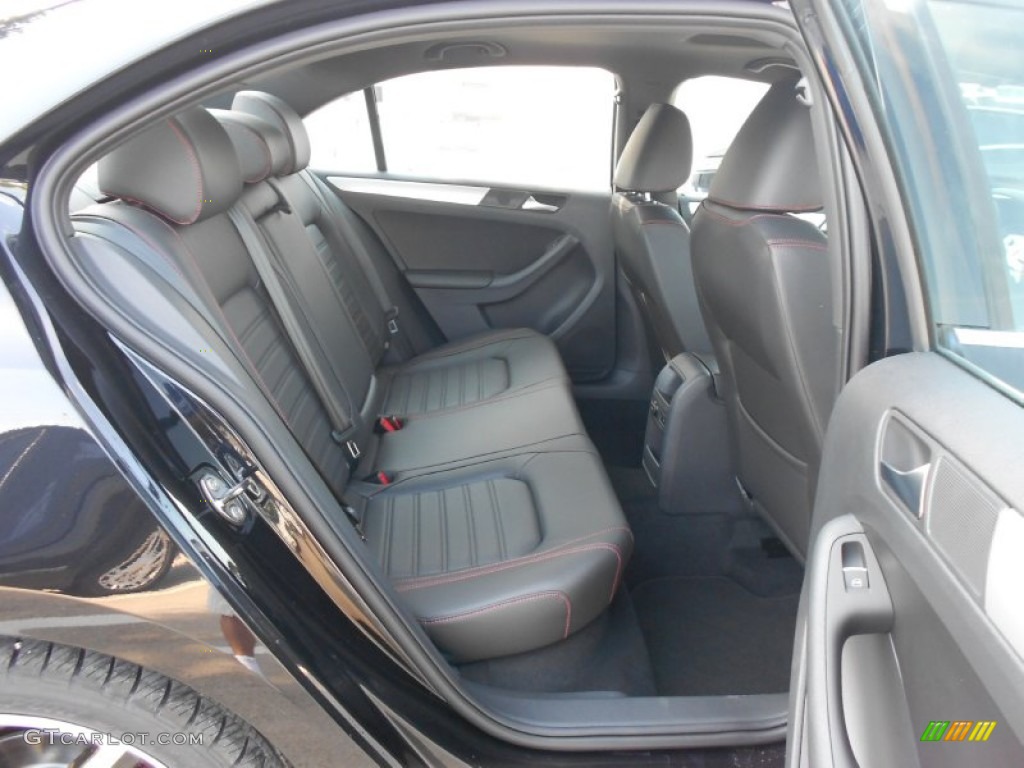 Titan Black Interior 2013 Volkswagen Jetta GLI Autobahn Photo #78314003