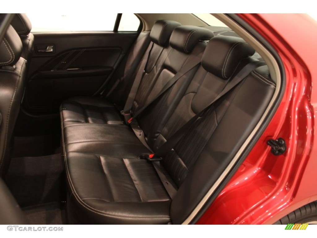2010 Ford Fusion Sport AWD Rear Seat Photos