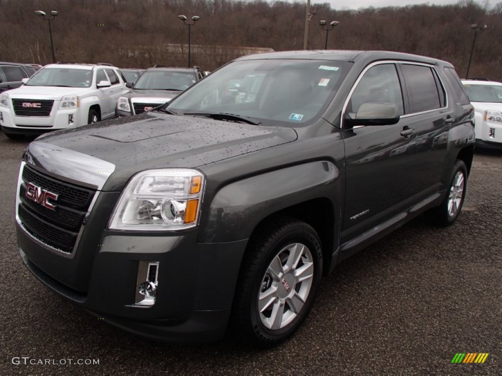 2013 Terrain SLE AWD - Iridium Metallic / Jet Black photo #2