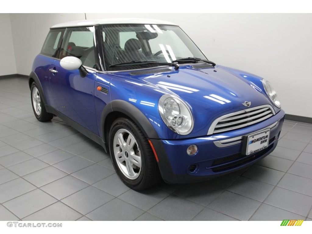 Hyper Blue Metallic Mini Cooper