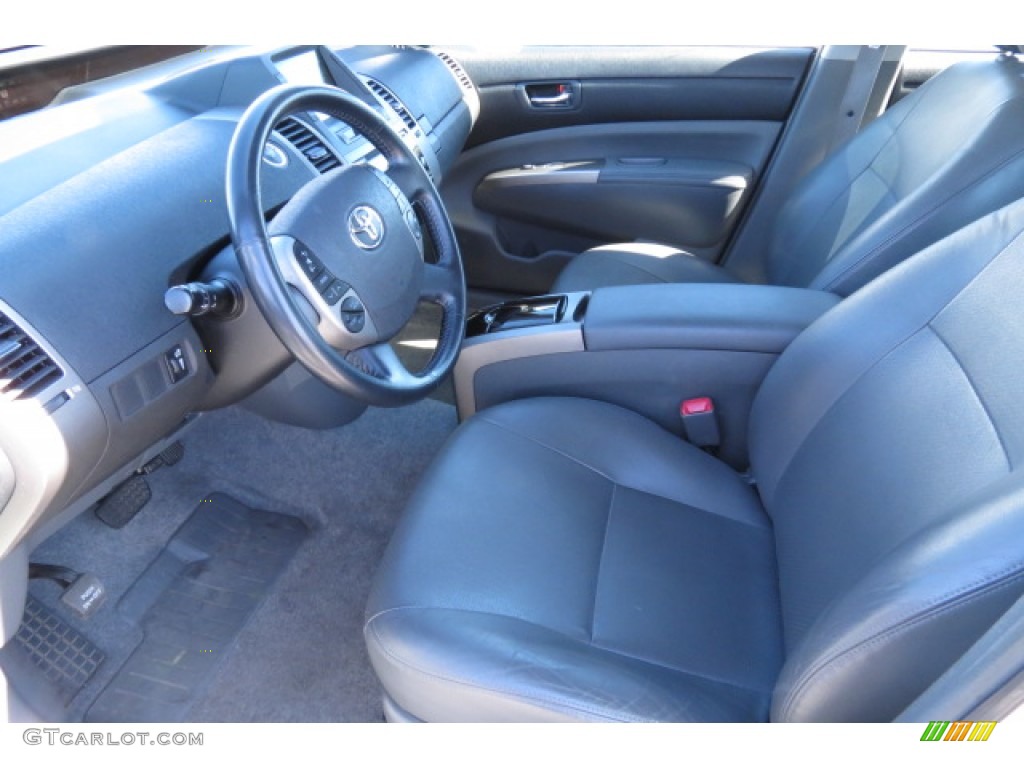 2007 Prius Hybrid Touring - Silver Pine Green Mica / Dark Gray photo #4
