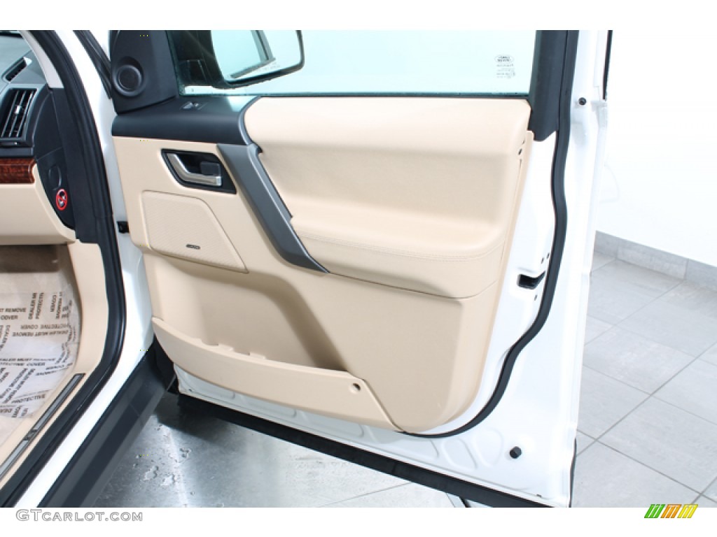 2008 Land Rover LR2 SE Alpaca Beige Door Panel Photo #78315673