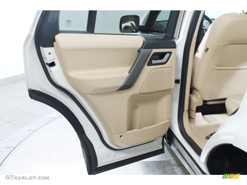 2008 Land Rover LR2 SE Alpaca Beige Door Panel Photo #78315697