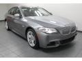 Space Gray Metallic 2012 BMW 5 Series 550i Sedan