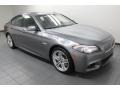 Front 3/4 View of 2012 5 Series 550i Sedan