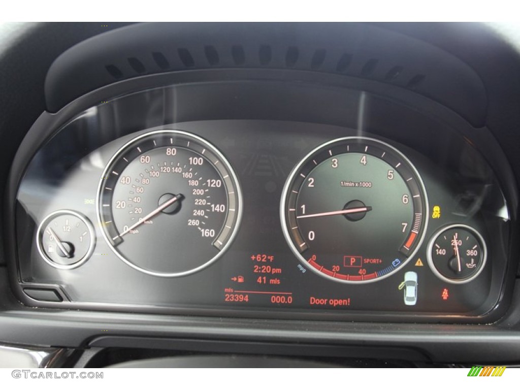 2012 BMW 5 Series 550i Sedan Gauges Photo #78316078