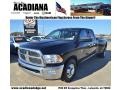 Black 2012 Dodge Ram 3500 HD Big Horn Crew Cab Dually