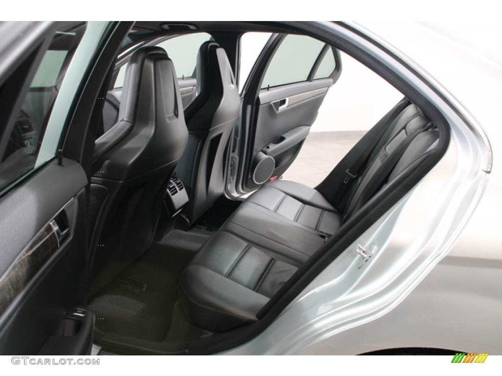 2010 Mercedes-Benz C 63 AMG Rear Seat Photo #78316855