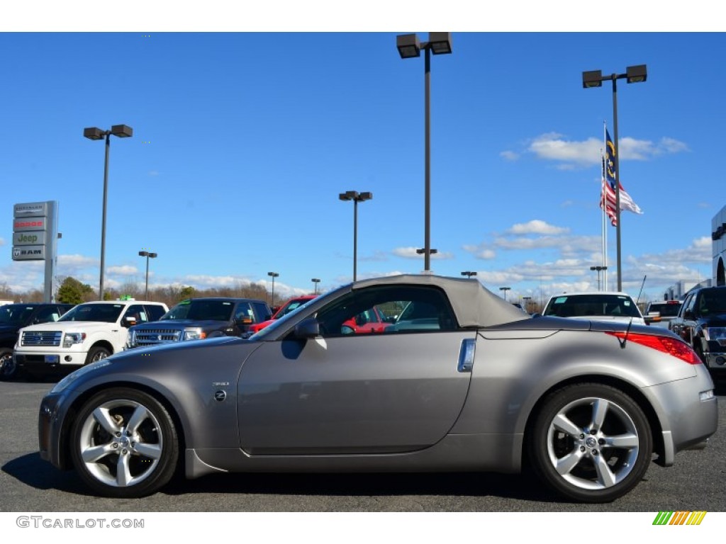 Carbon Silver Metallic 2007 Nissan 350Z Touring Roadster Exterior Photo #78317269
