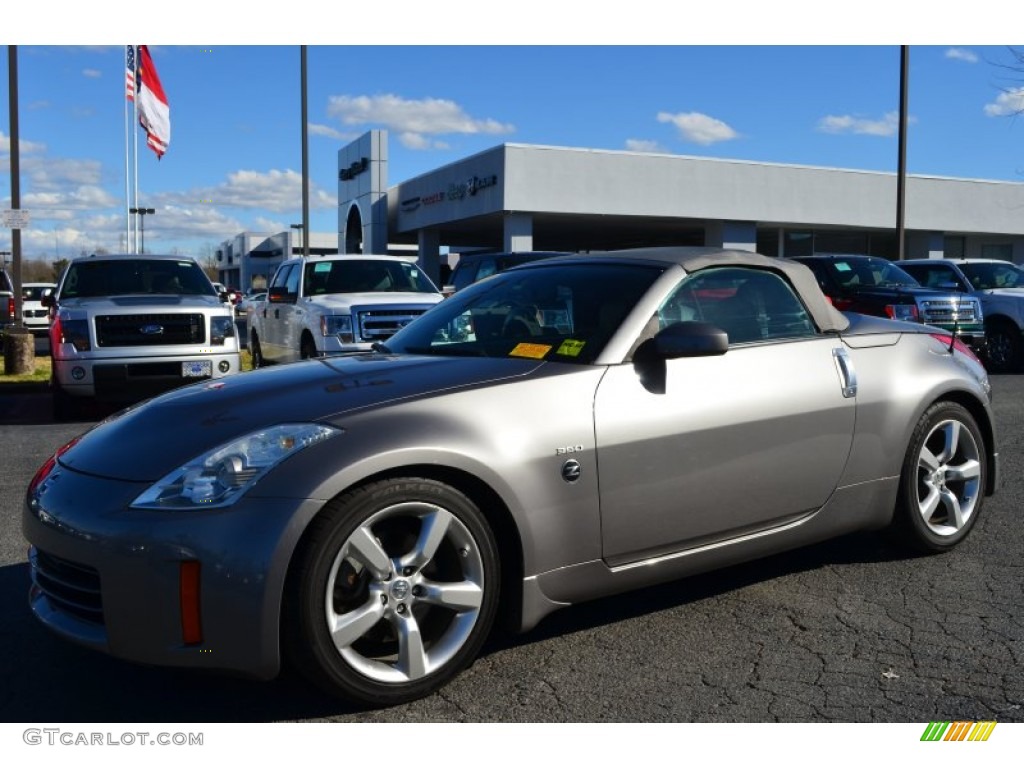 Carbon Silver Metallic 2007 Nissan 350Z Touring Roadster Exterior Photo #78317275