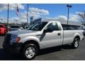 Brilliant Silver Metallic - F150 XL Regular Cab Photo No. 6