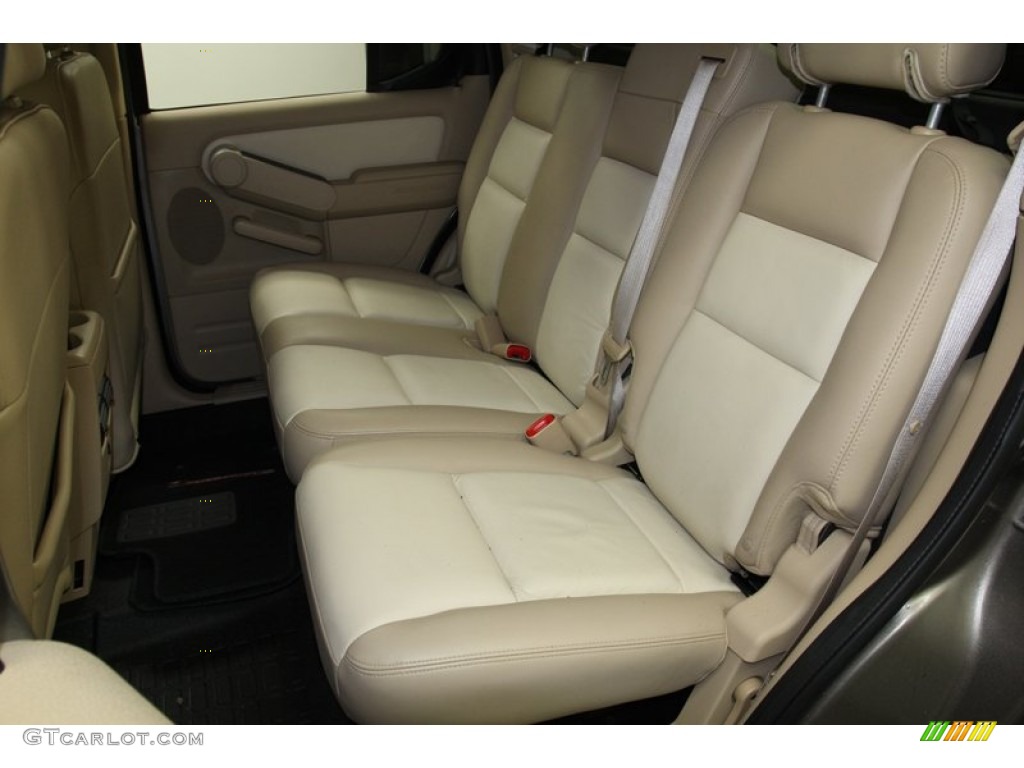 2007 Explorer Sport Trac Limited - Mineral Grey Metallic / Camel photo #14
