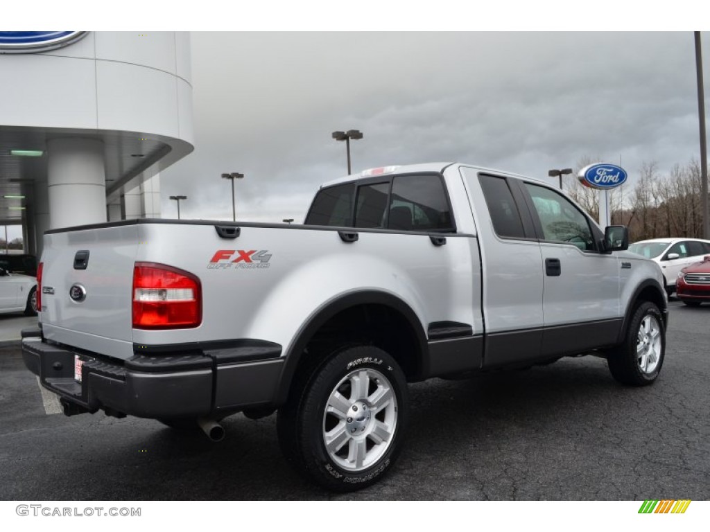 Silver Metallic 2008 Ford F150 FX4 SuperCab 4x4 Exterior Photo #78317860