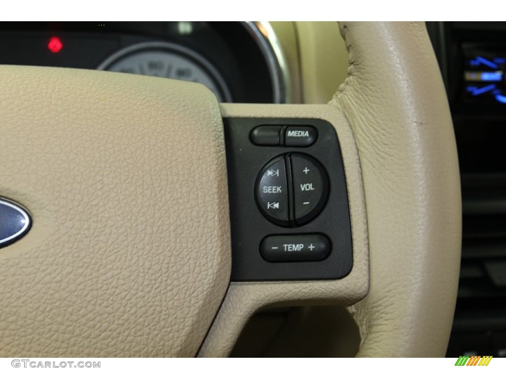 2007 Explorer Sport Trac Limited - Mineral Grey Metallic / Camel photo #26