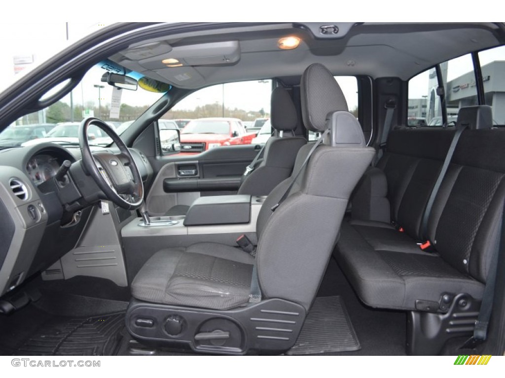 Medium/Dark Flint Interior 2008 Ford F150 FX4 SuperCab 4x4 Photo #78317908