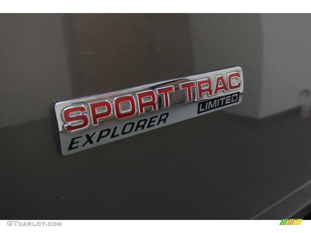 2007 Explorer Sport Trac Limited - Mineral Grey Metallic / Camel photo #45