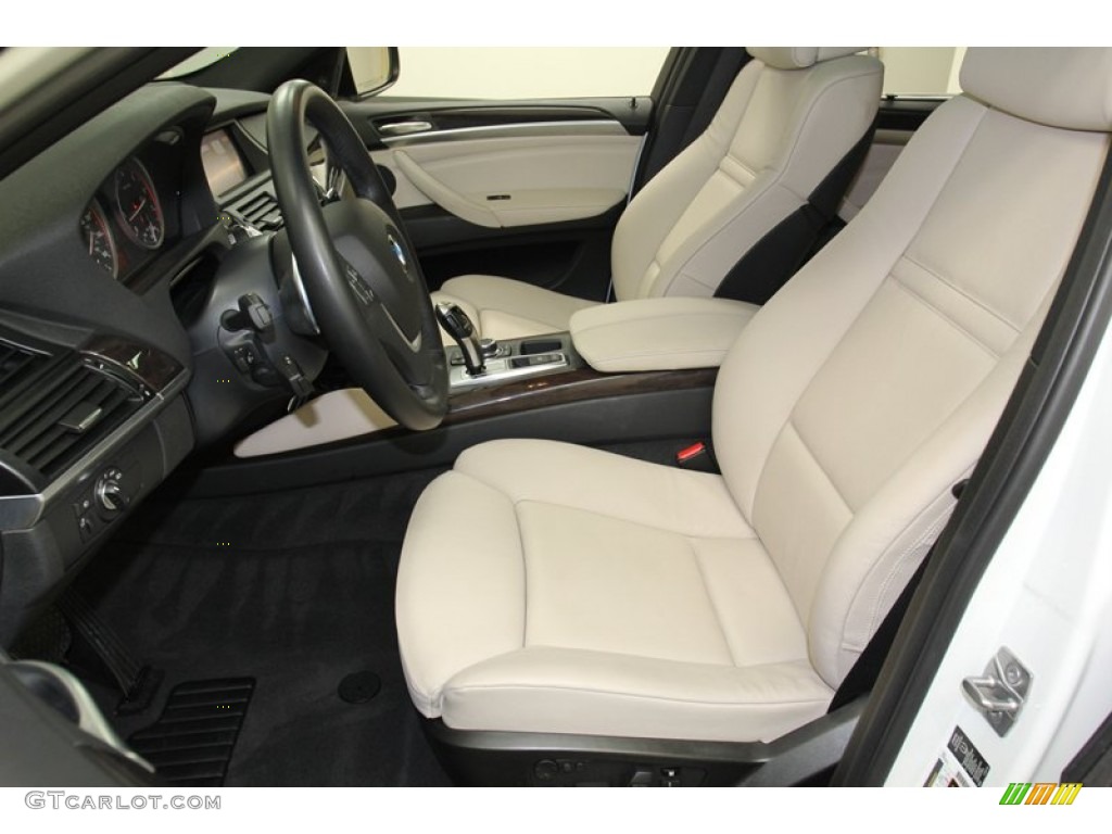 Oyster Interior 2012 BMW X6 xDrive50i Photo #78318619
