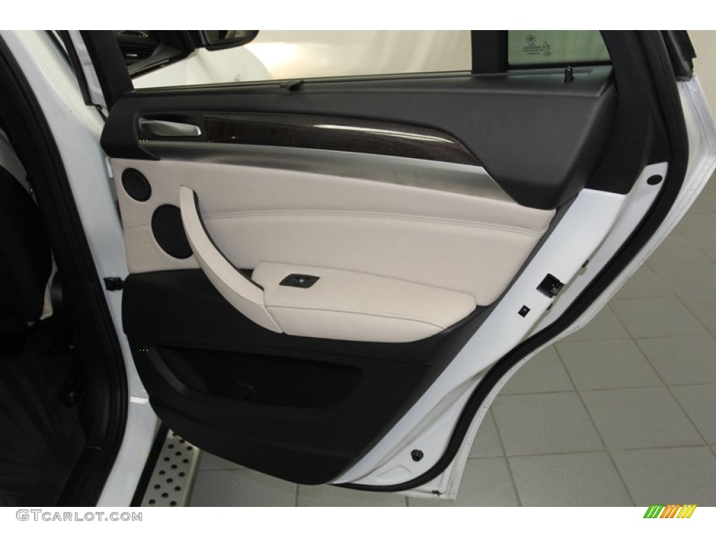 2012 BMW X6 xDrive50i Oyster Door Panel Photo #78318820