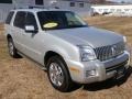 Brilliant Silver Metallic 2010 Mercury Mountaineer V6 Premier AWD Exterior