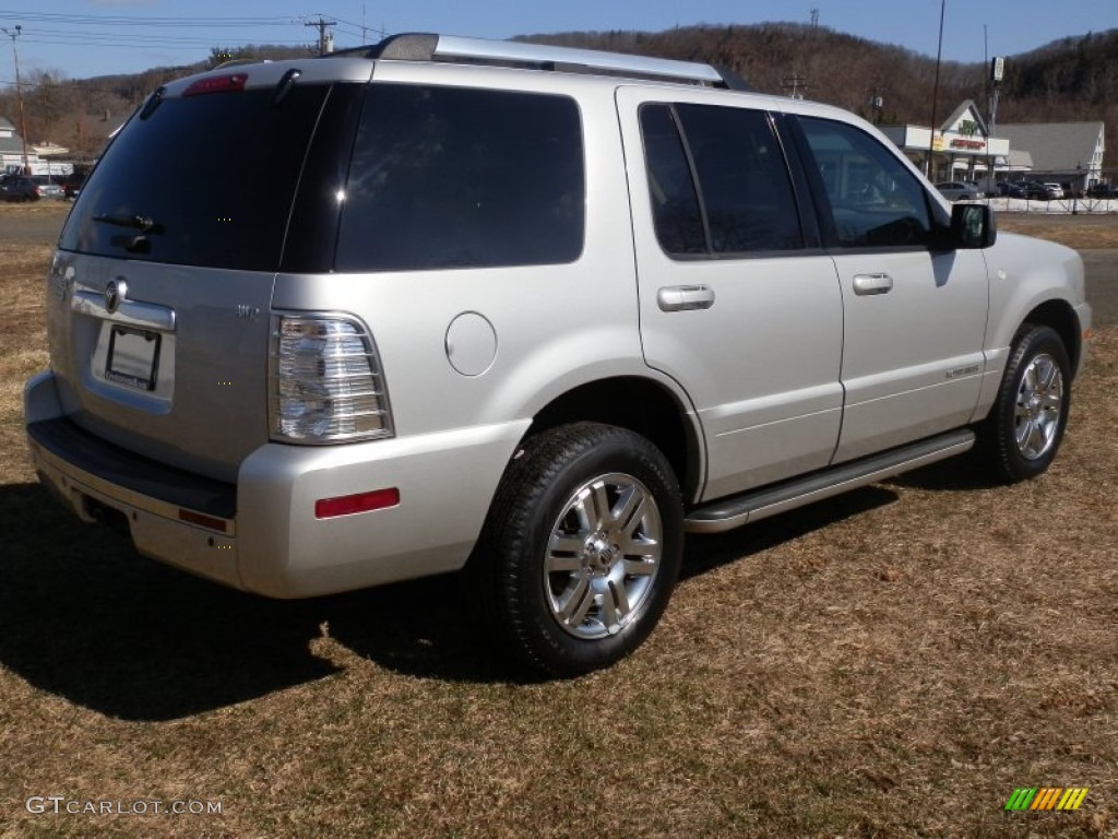 Brilliant Silver Metallic 2010 Mercury Mountaineer V6 Premier AWD Exterior Photo #78320349