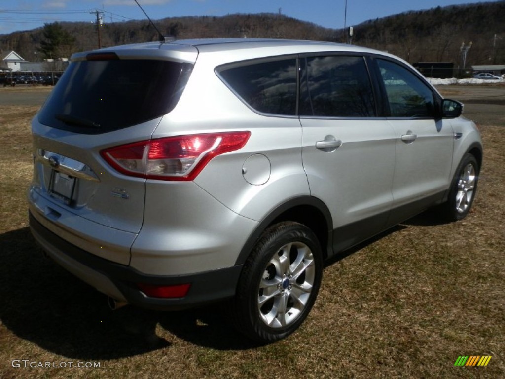 2013 Escape SEL 2.0L EcoBoost 4WD - Ingot Silver Metallic / Charcoal Black photo #3