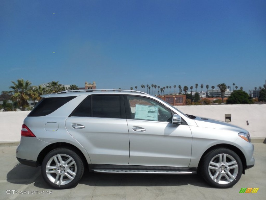 Iridium Silver Metallic 2013 Mercedes-Benz ML 350 BlueTEC 4Matic Exterior Photo #78321414