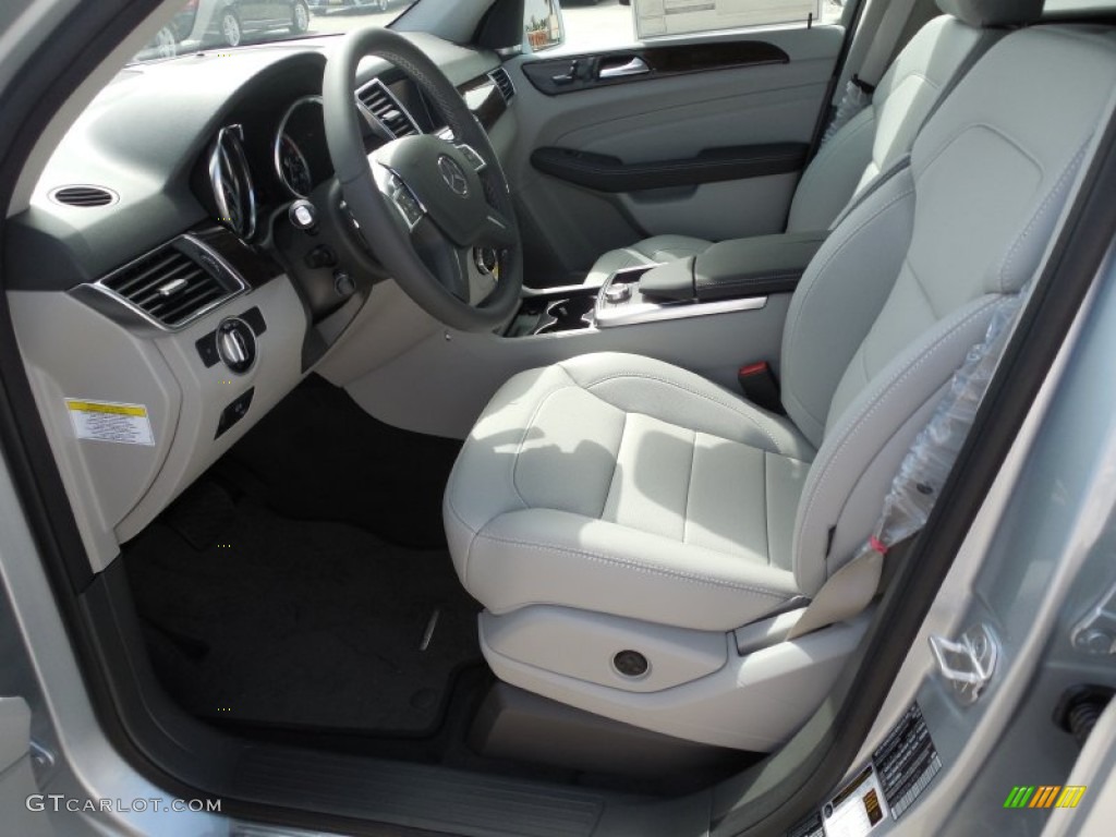 Grey Interior 2013 Mercedes-Benz ML 350 BlueTEC 4Matic Photo #78321501