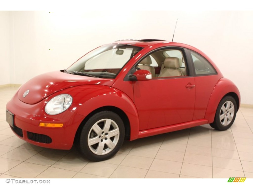 Salsa Red 2007 Volkswagen New Beetle 2.5 Coupe Exterior Photo #78321565