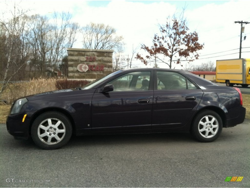 2006 CTS Sedan - Blackberry / Cashmere photo #1