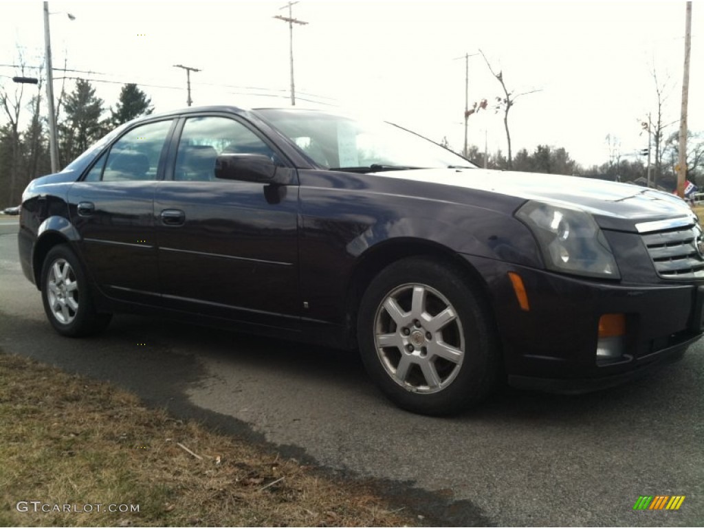 2006 CTS Sedan - Blackberry / Cashmere photo #4