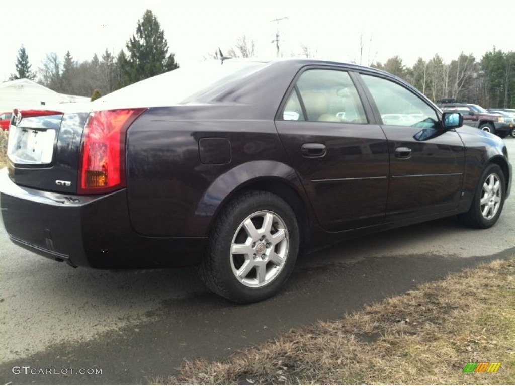 2006 CTS Sedan - Blackberry / Cashmere photo #5