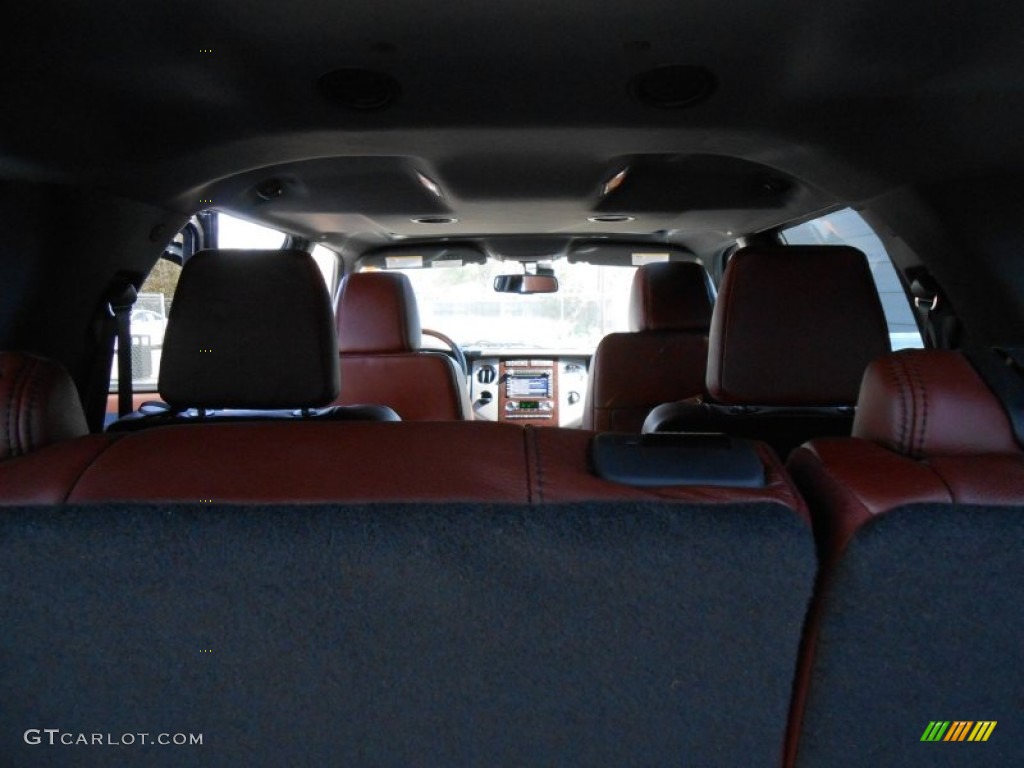 2013 Expedition King Ranch - Tuxedo Black / King Ranch Charcoal Black/Chaparral Leather photo #20