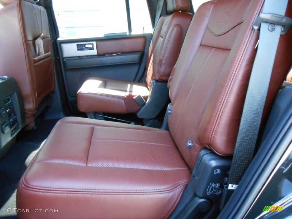 2013 Expedition King Ranch - Tuxedo Black / King Ranch Charcoal Black/Chaparral Leather photo #25