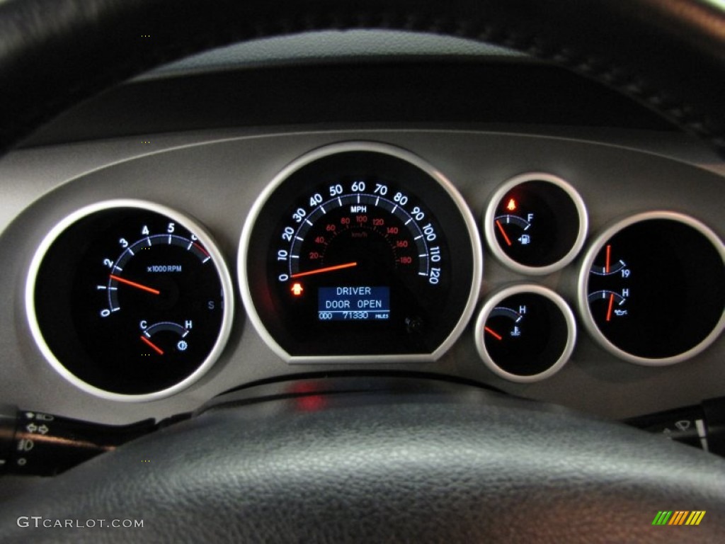 2010 Tundra Limited CrewMax 4x4 - Silver Sky Metallic / Sand Beige photo #22