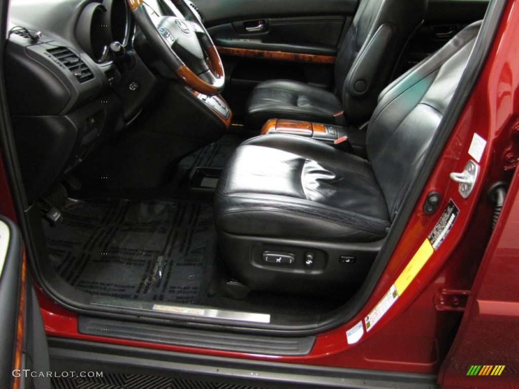2009 RX 350 AWD - Matador Red Mica / Black photo #6
